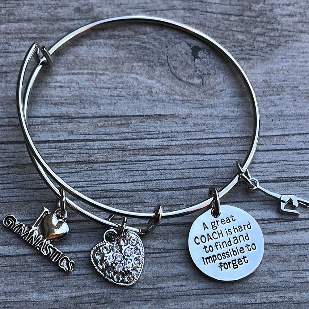 Gymnastics Great Coach is Hard to Find Bracelet